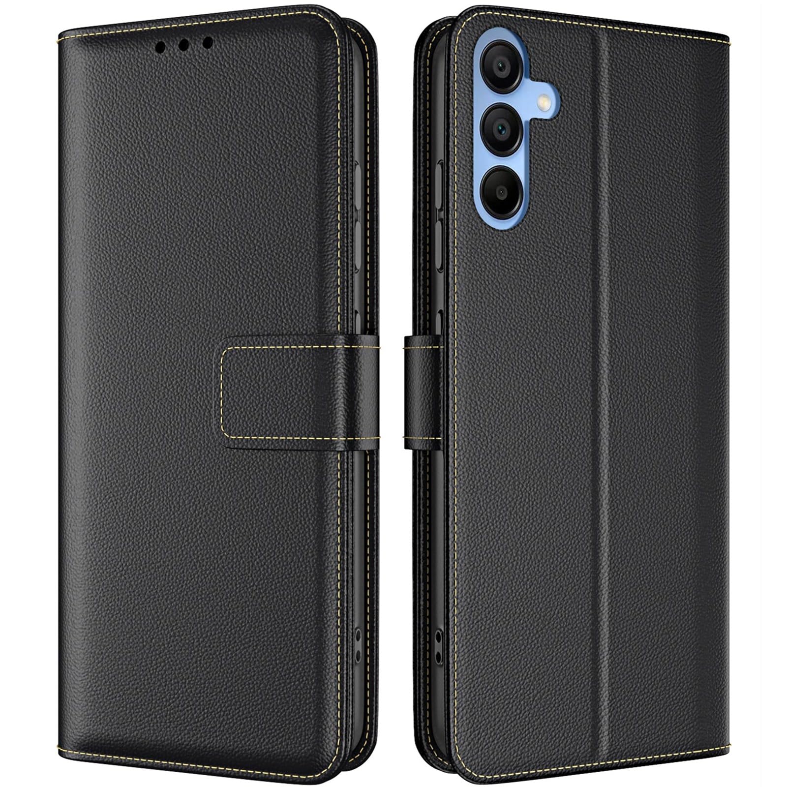 for Samsung Galaxy A35 5G Case Leather Wallet Phone Case Cover with Card Holder Slots Magnetic Flip Case Shockproof Folio Folding Stand Book Style Phone Cover for Samsung Galaxy A35 5G,Black