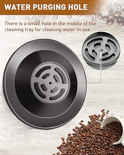 Miniatura 6 de SONGTIY 2 discos de limpieza de espresso, disco de silicona de 2.126 in para máquinas de café espresso Breville, accesorios Breville compatibles con