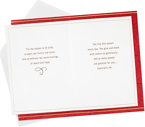 Miniatura 2 de Hallmark Elegante tarjeta de Navidad (Peace & Hope)