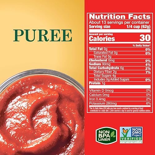 Miniatura 2 de Hunt's Puré de tomate, apto para dieta cetogénica, 29 onzas