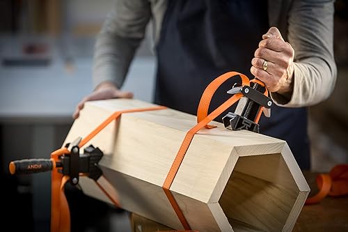 Miniatura 7 de Pony Jorgensen Abrazadera ajustable Pony 1225 Abrazadera de banda de acción rápida