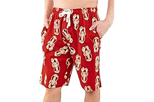 Men's Pajama Shorts: Slip into Tranquil Slumbers with Lazy Ocean