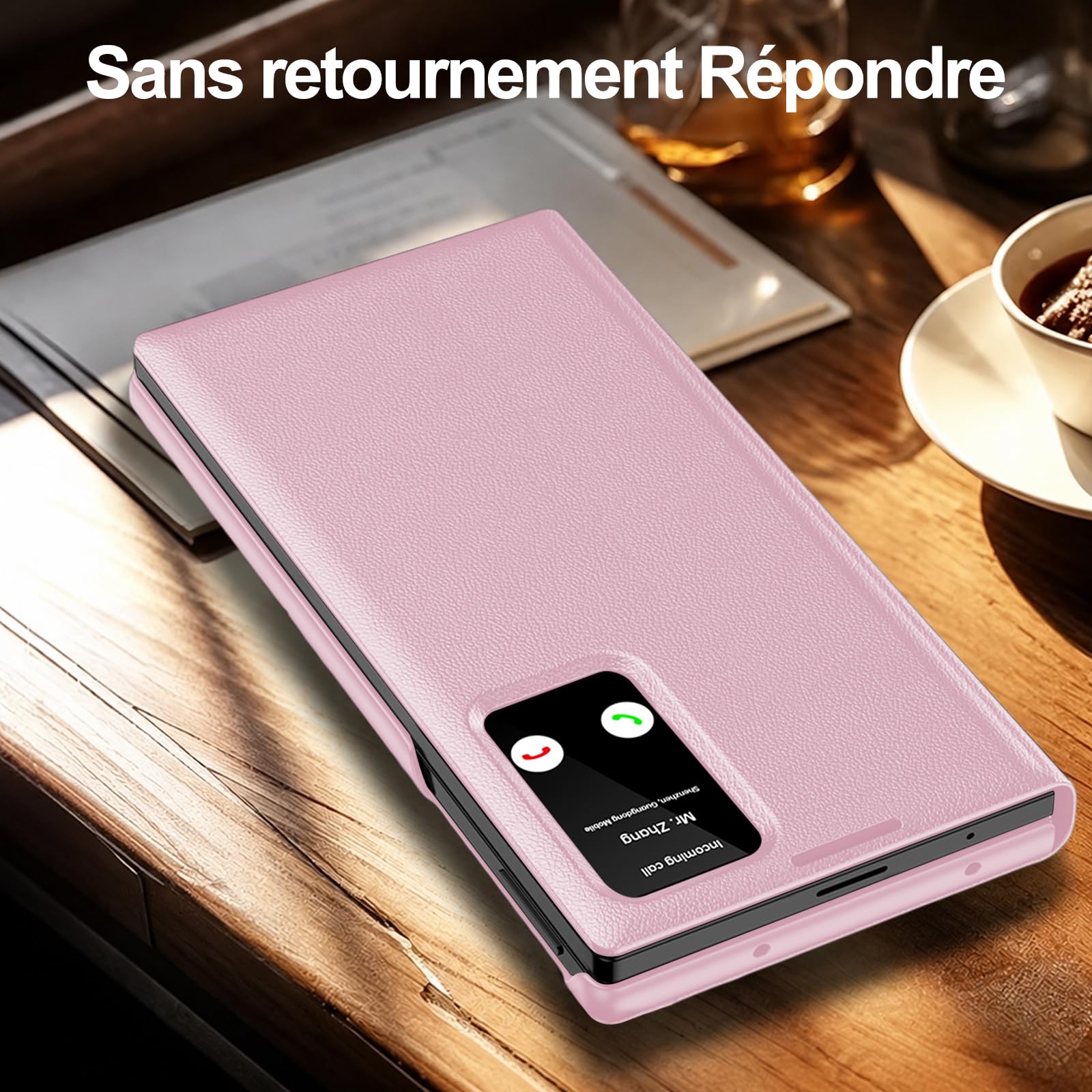 Cover per Samsung Galaxy Z Fold 8 Smart View con finestra intelligente