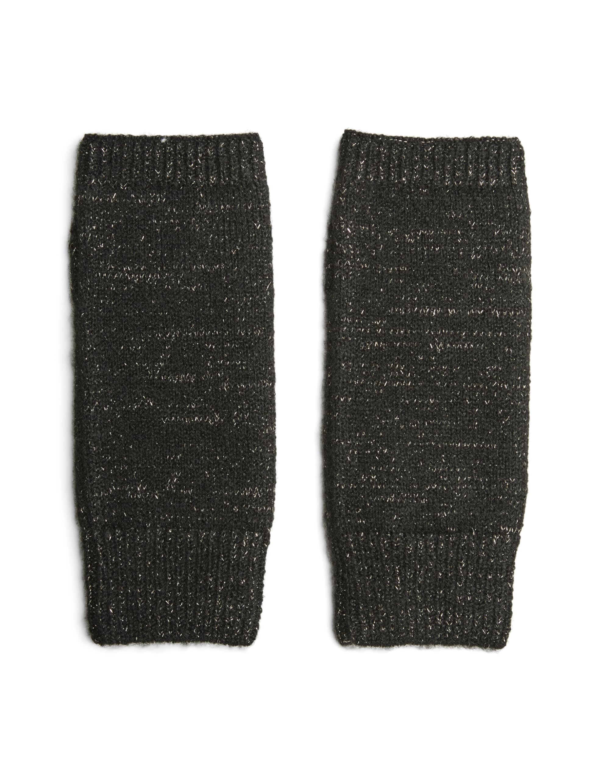 PIECES Women's Pcjoba Arm Warmer BC, Black/Detail: Gold Lurex, One Size