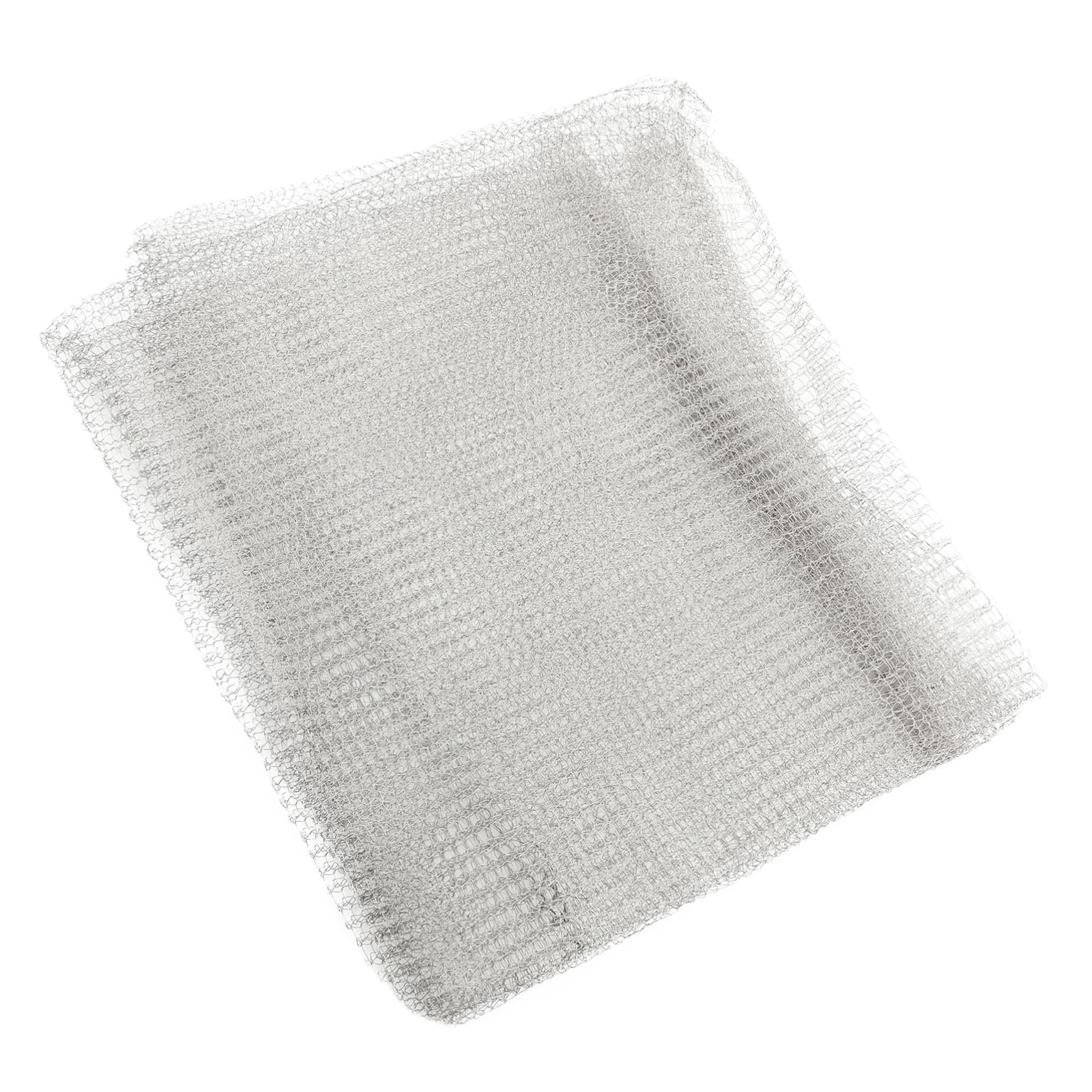 Toyvian Filet de Protection en Acier Inoxydable 3 Pièces Argenté