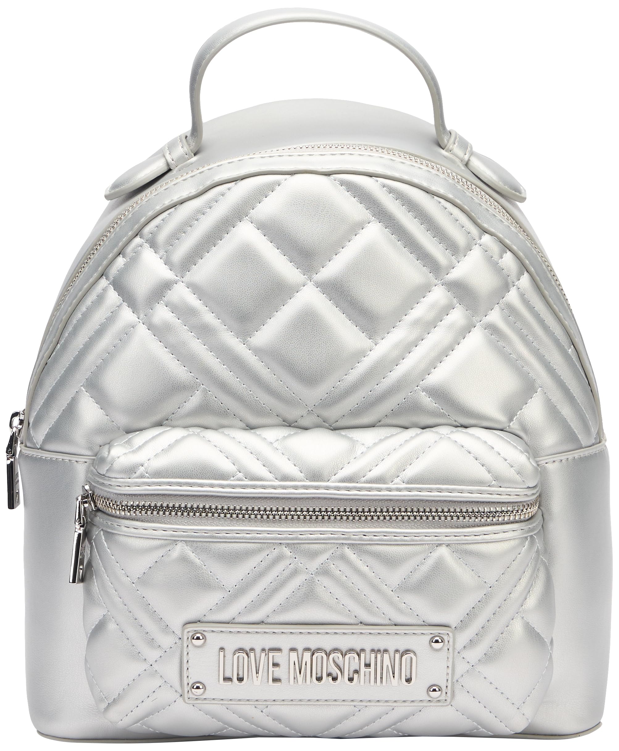 Love Moschino Jc4148pp1mla196b, Mochila Mujeres, Plateado, M