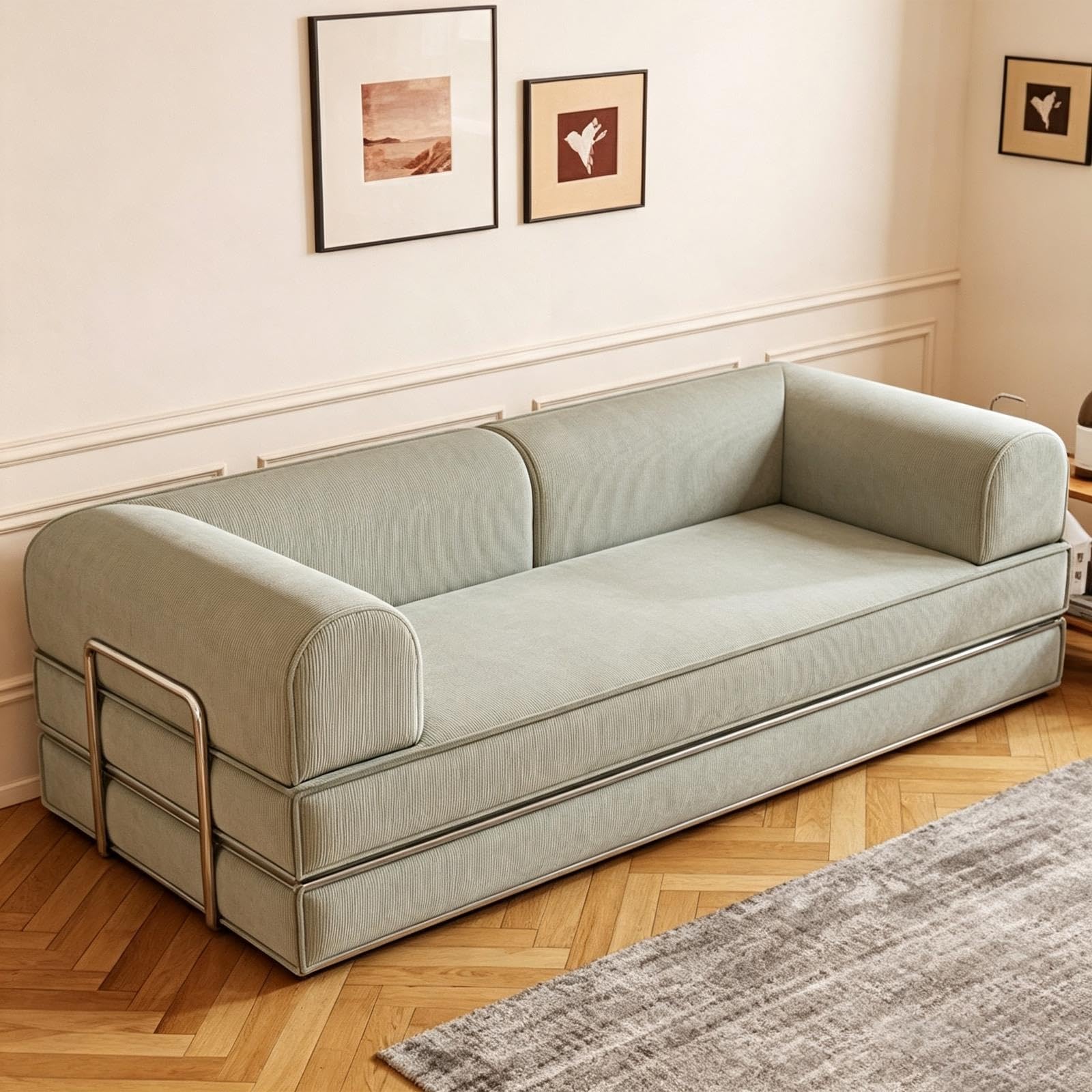 Klappbares Schlafsofa, 2- Bis 3-Sitzer-Couch Ohne Knochen, Kein Zusammenbau