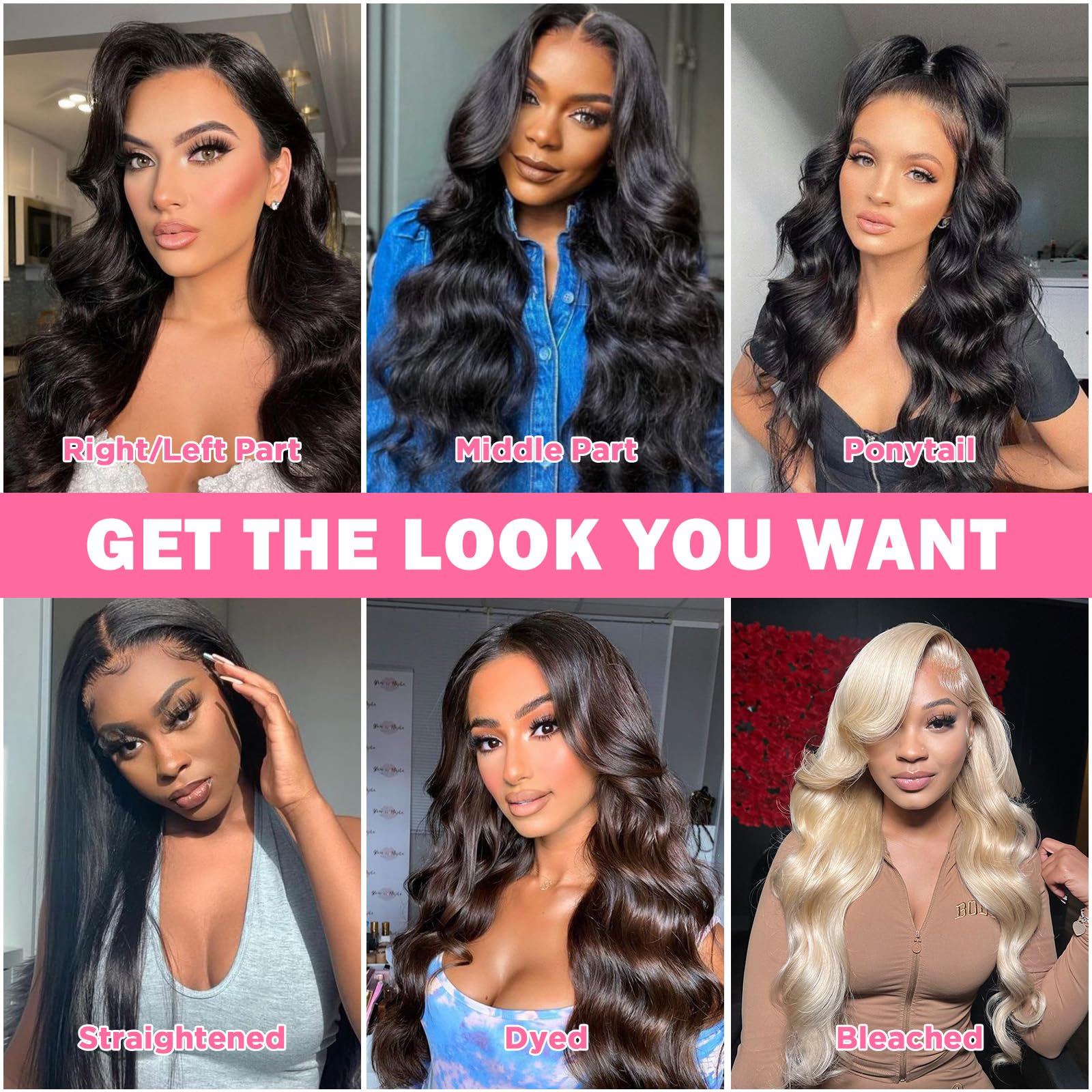 Amazon.com : 5x5 HD Lace Closure Wigs Human Hair Body Wave 