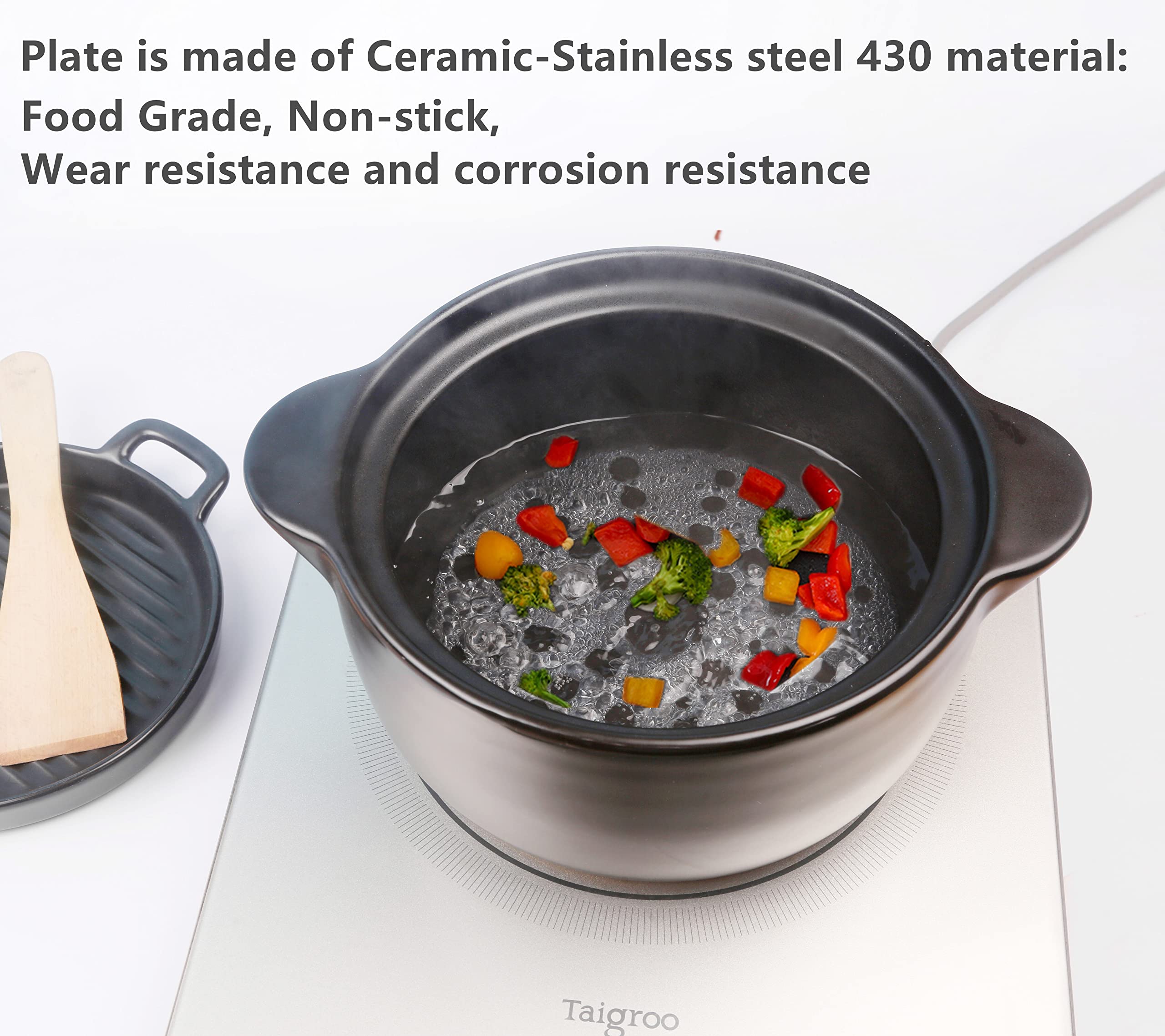 Saji Thermatec Induction Donabe Japanese Clay Pot 25cm (Size 8) sites