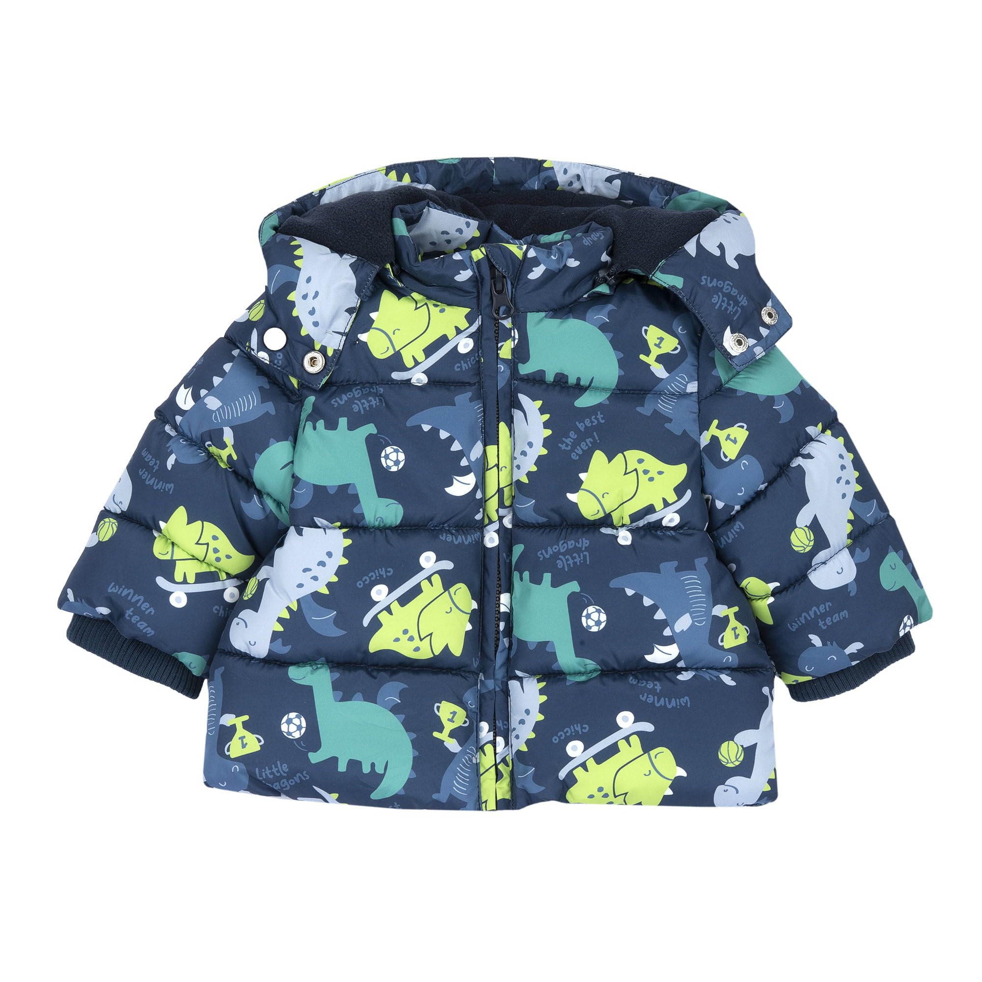 Chicco  Giubbotto Neonato con Cappuccio e Pratica Chiusura a Zip  Lavabile in Lavatrice  Abbigliamento Bambino 0-24 Mesi  Designed in Italy