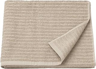 IKEA バス タオル 500円:驚きの価格!おすすめは? 6 Ikea VAGSJONVogue Sean: Bath Towel 27.6 x 55.1 inches 70 x 140 cm, Light Beige 904.946.10
