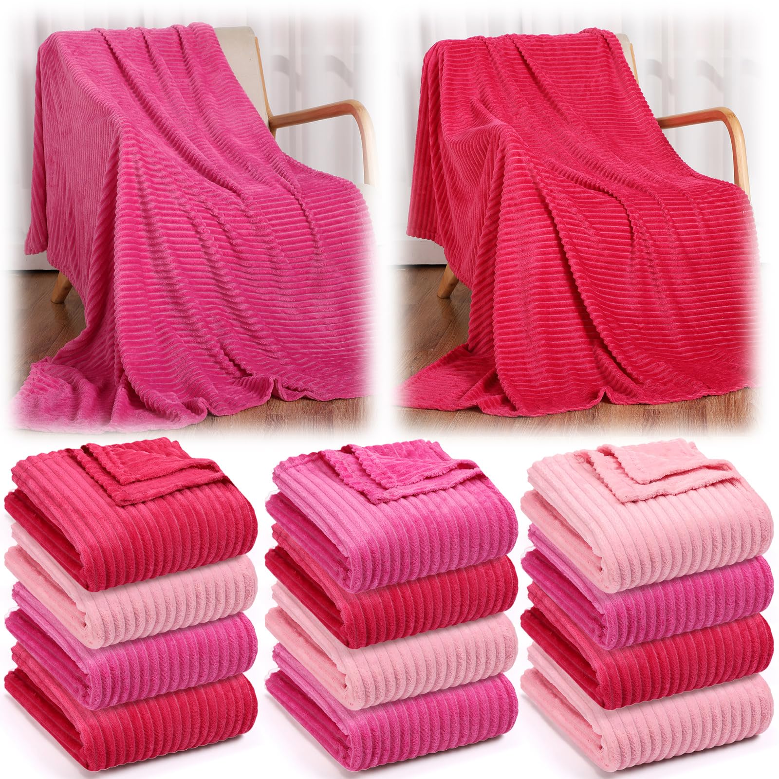 Buryeah 10 Pack 50 x 60 in Fleec