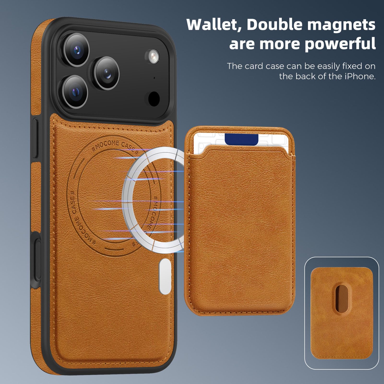 Custodia Per iPhone 17 Pro Max/17 Pro/Air/17, Slot Per Schede Rimovibile