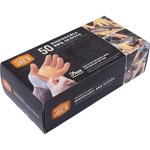 Char-Broil Oklahoma Joe's Disposable BBQ Gloves, 50-count