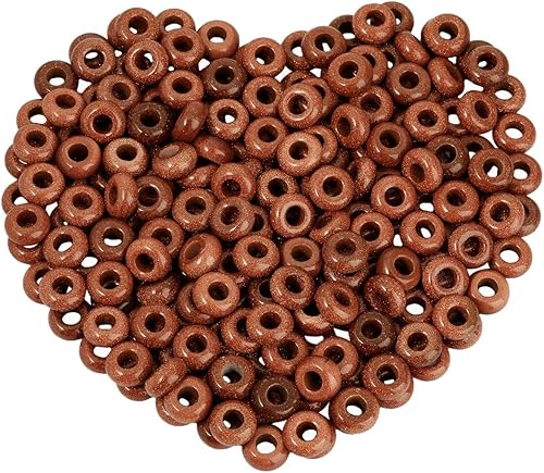 Miniatura 9 de rockcloud 25 piezas de piedras de agujero grande Rondelle cuentas sueltas para pulseras europeas para hacer joyas