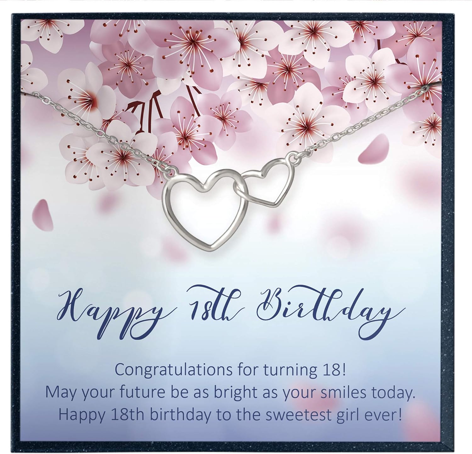 18th Birthday Gifts for Girls, Gifts for 18 Year Old Girl Birthday Gifts for 18 Birthday Necklace for Girls Birthday Gifts for Eighteen Birthday Gift