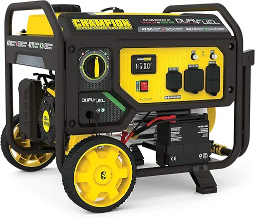 Power Equipment dual fuel generator review for off-grid backup power