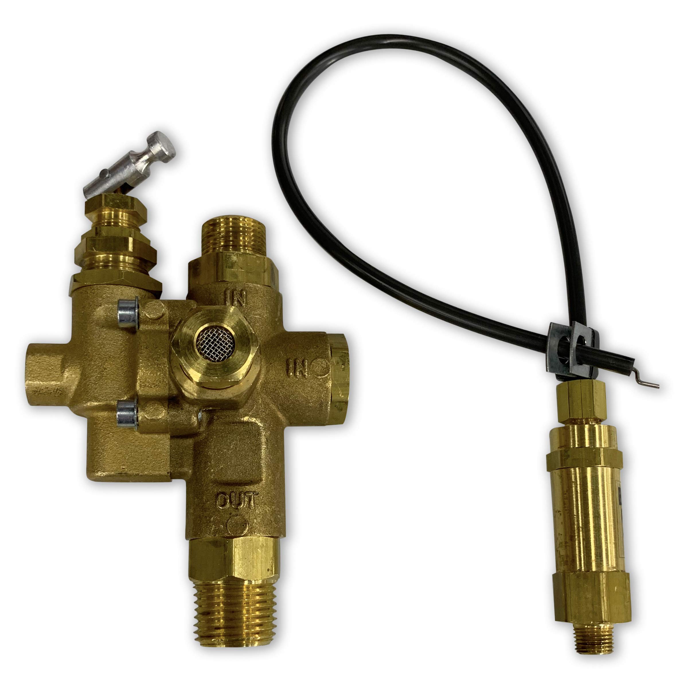 Buy Air Compressor Unloader Check Pilot Valve Combination W/ Bullwhip