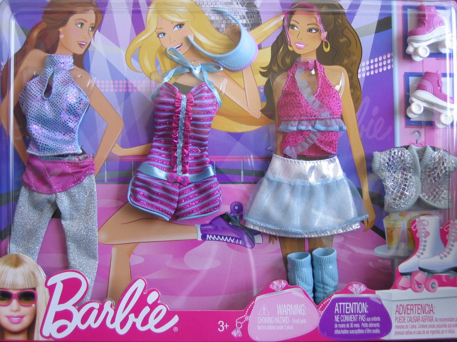 barbie roller skates doll