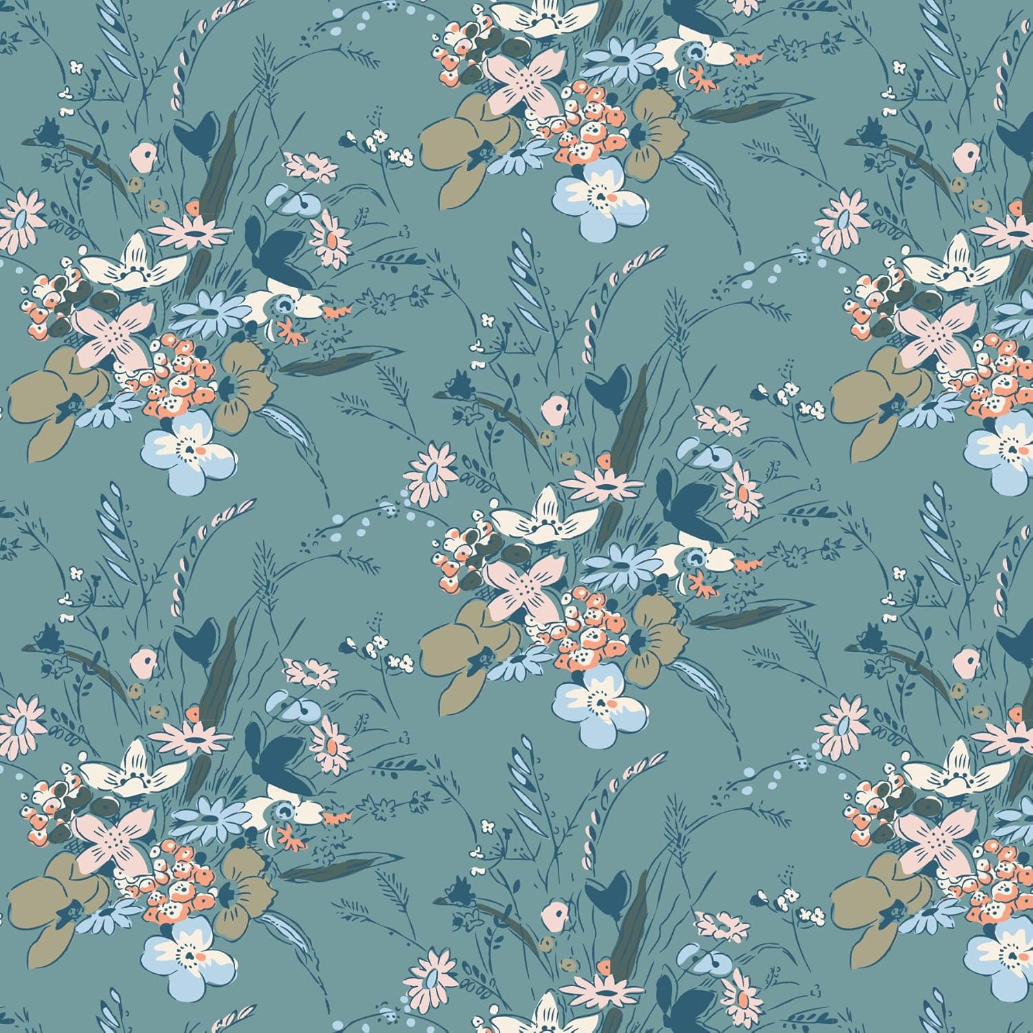 Vera Bradley レディース コットン 半袖 クルーネック パジャマ Tシャツ(拡張サイズ範囲), Sunlit Garde