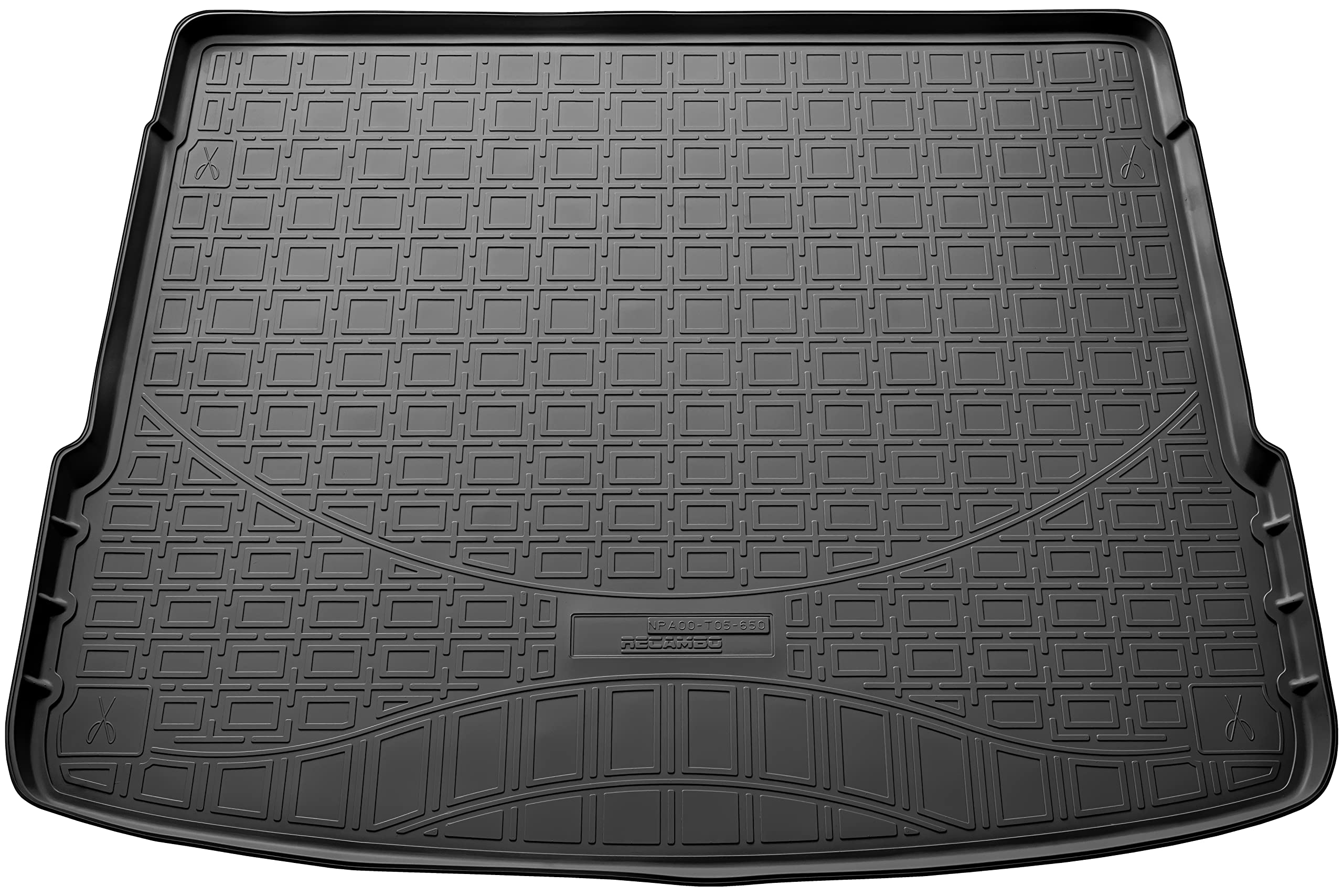 Recambo Alfombrilla de Goma para Maletero para Audi Q5 II | Tipo FY | año a Partir de 2017 | Ajuste bo