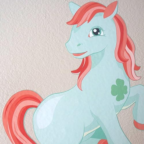 Miniatura 3 de Chromantics - Juego de calcomanías de pared para fiesta de pony, diseño de caballo