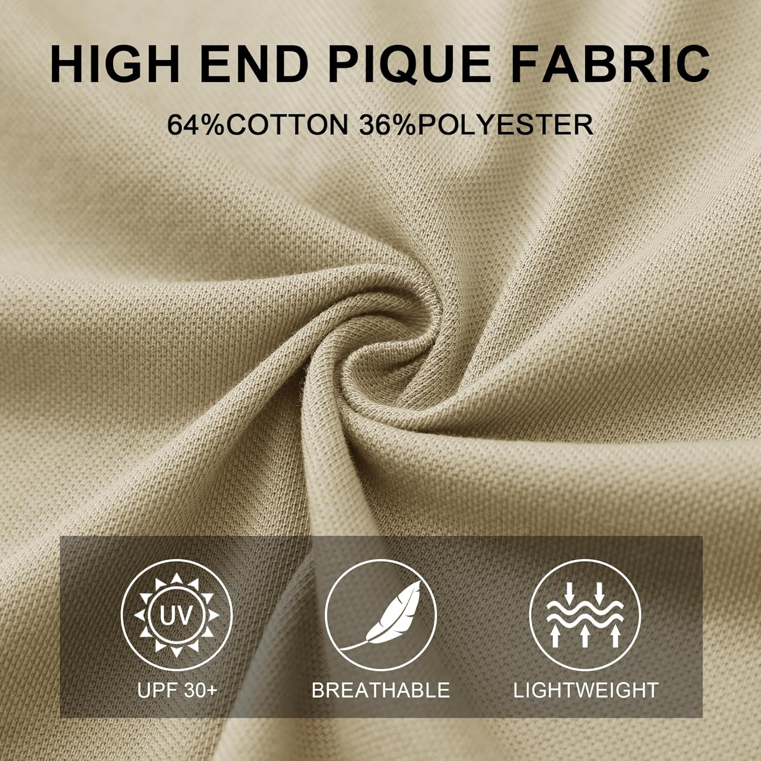 M MAELREG Button Down Shirt Men Moisture Wicking Dry Fit Pique Performence Cool Breathable Mens Summer Shirts Short Sleeve