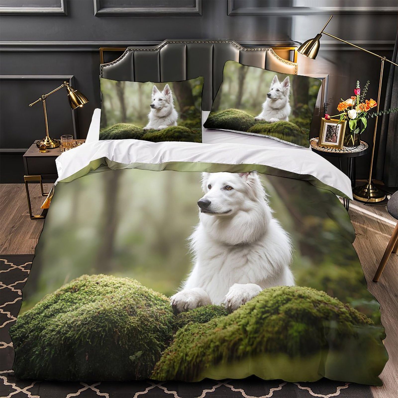 Linge de lit anti-plis super doux pour un sommeil confortable