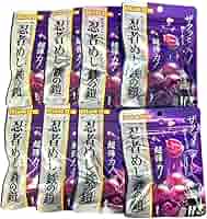 Amazon | UHA 味覚糖 忍者めし 鉄の鎧 グレープ味 キャンディ