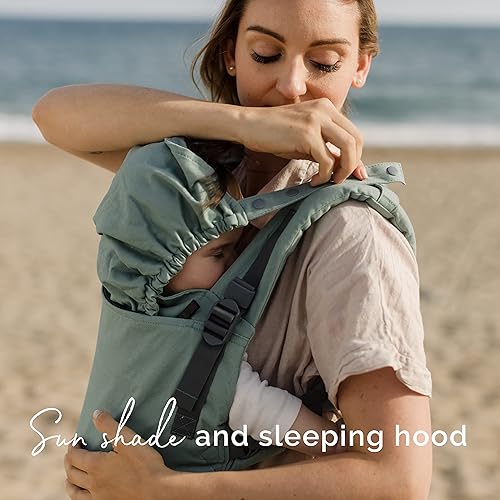 Miniatura 6 de Boba X Portabebés ergonómico  Portabebés ajustable para recién nacidos a niños pequeños, delantero y mochila para bebés de 7 a 45 libras, portabebés