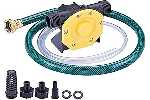 TOPWAY Self-Priming Drill Pump Attachment: Essential Power Drill Accessory for Efficient Liquid Transfer