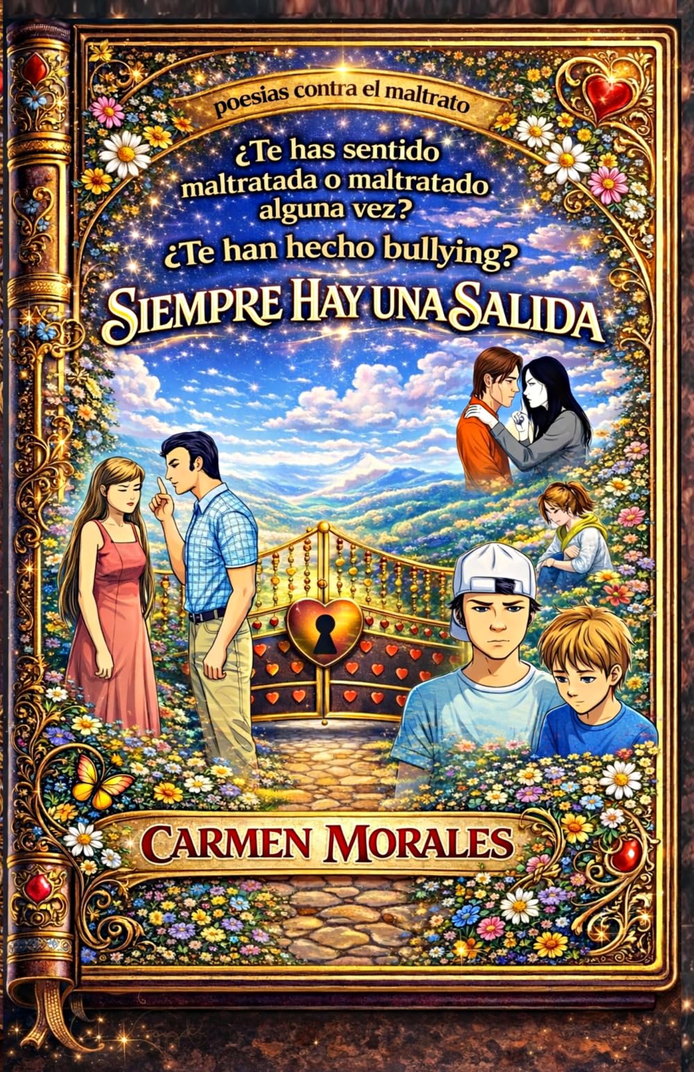 Siempre hay una Salida: Historias reales de empoderamiento contra el maltrato emocional y bullying. En literatura poética, Ilustradas a todo color.