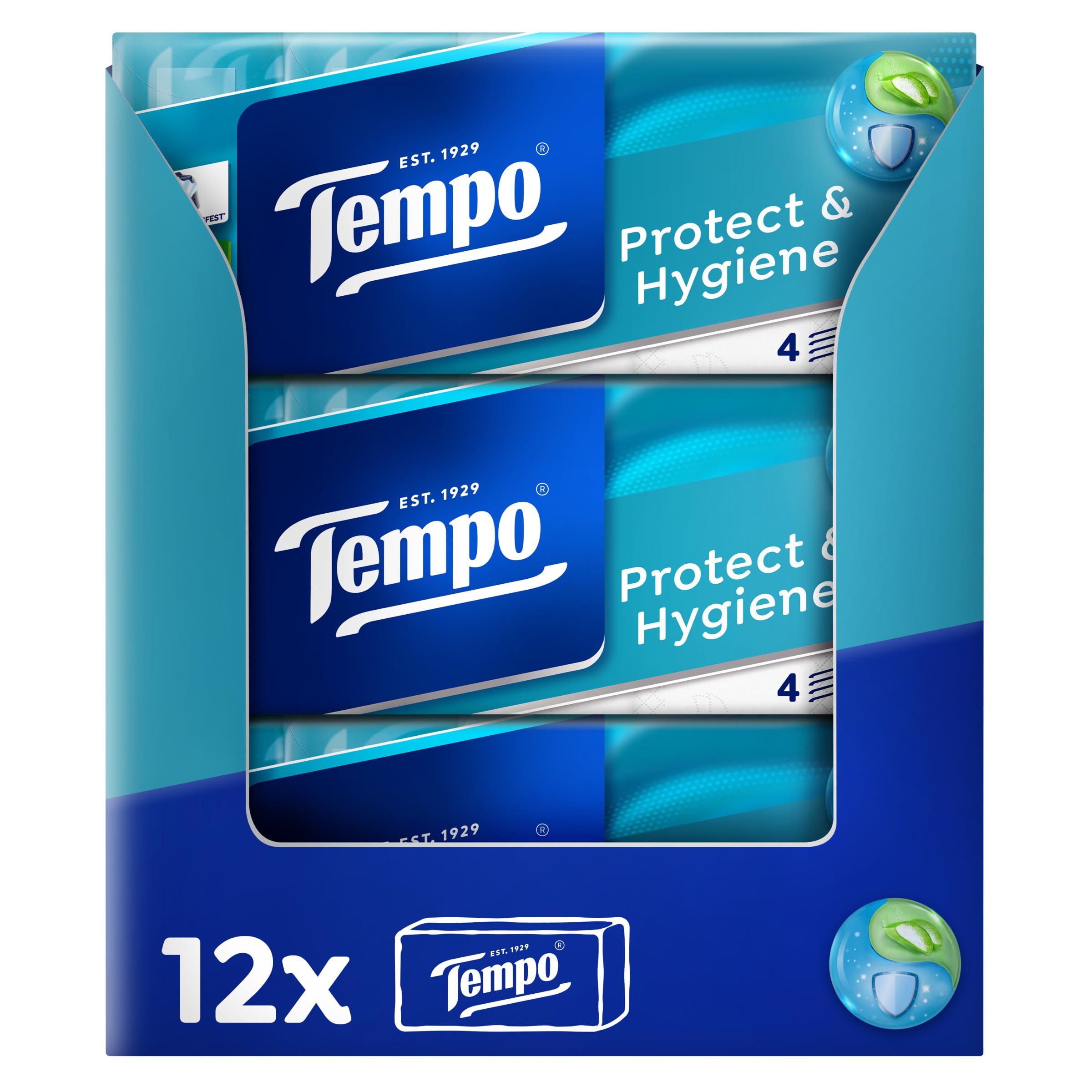 Tempo chusteczka higieniczna, 20 x 9, duże opakowanie, 500 g