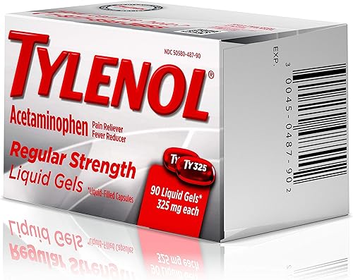 Miniatura 9 de Tylenol Geles líquidos de fuerza regular con 325 mg de paracetamol, analgésico y reductor de fiebre, 90 unidades