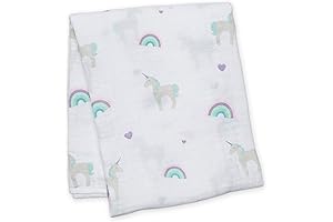Little Unicorn 100% Cotton Muslin Swaddle Blankets: Dreamy Comfort for Your Little One