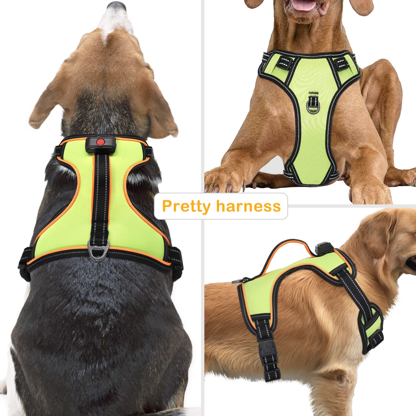 Pettorina LED Per Cani Regolabile - Illuminata E Riflettente Per Sicurezza Notturna - Foto 13