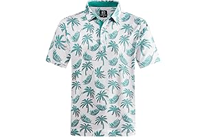 Mens Slim Fit Golf Shirts Moisture Wicking