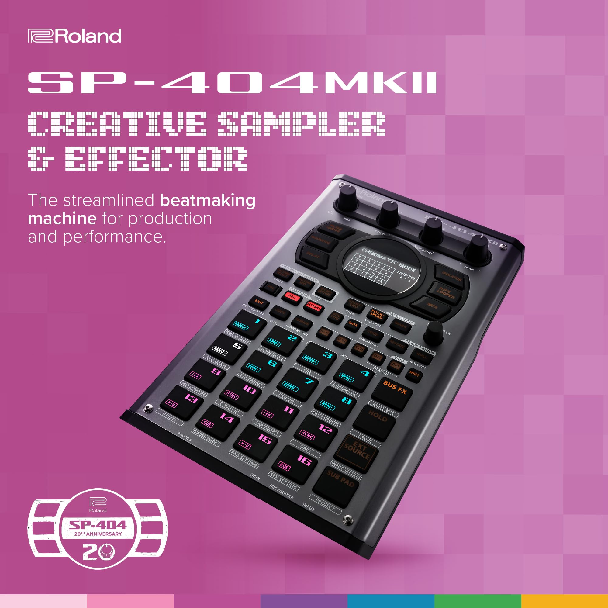 Roland サンプラー SP-404MKII ROLAND ( ローランド ) SP-404MKII サンプラー 送料無料 | サウンドハウス