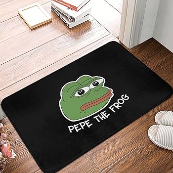 カエルのマット Amazon.co.jp: 玄関マット Pepe The Frog カエルのペペ