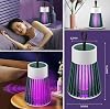 Busstier Portable UV Illuminated Electric Fly Killer Quiet and Effective Mosquito Repellent Lamp Hanging and Rechargeable Design Suitable for Indoor and Outdoor Use