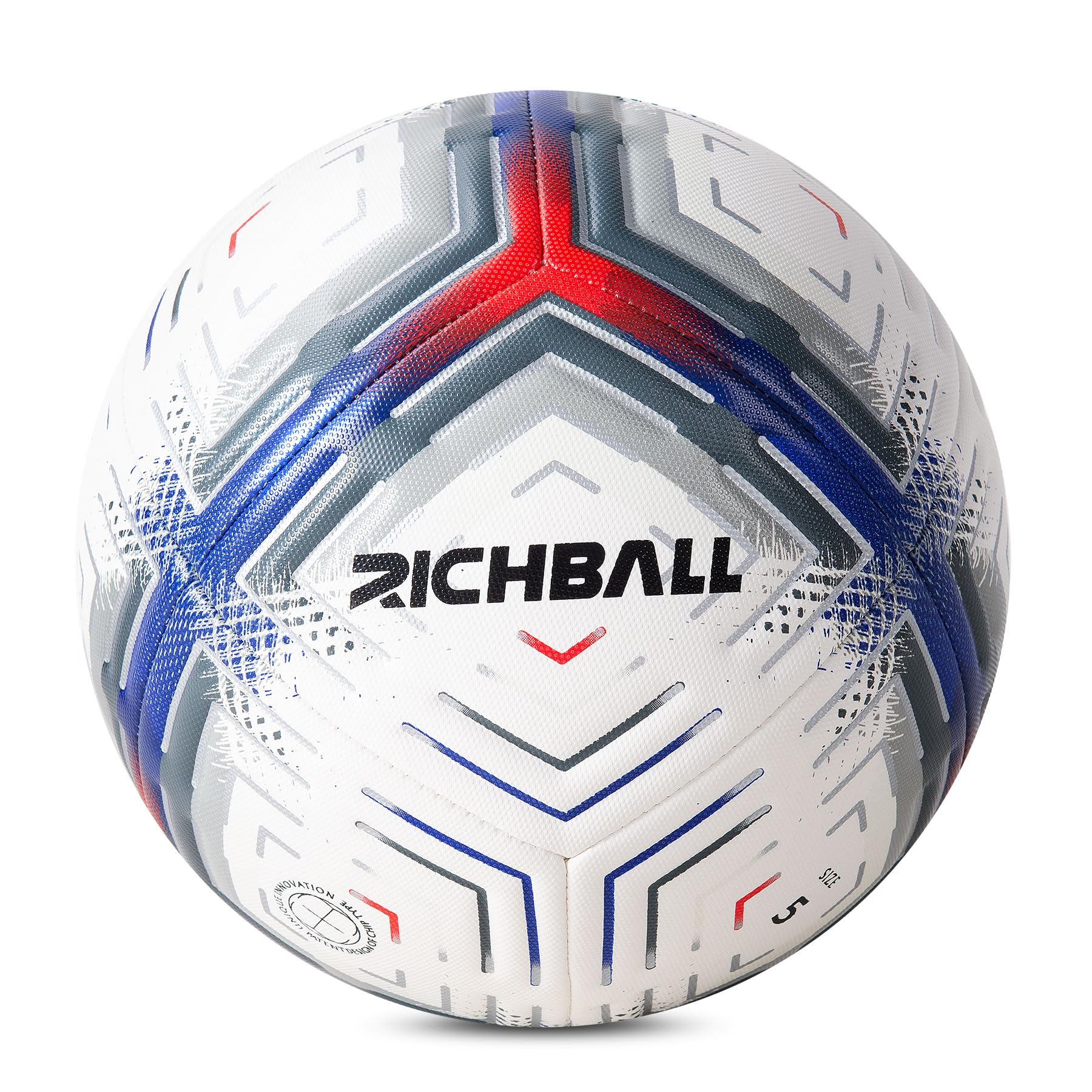 Amazon.com : Richball Soccer Ball Size 5 with Pump & Mesh Bag