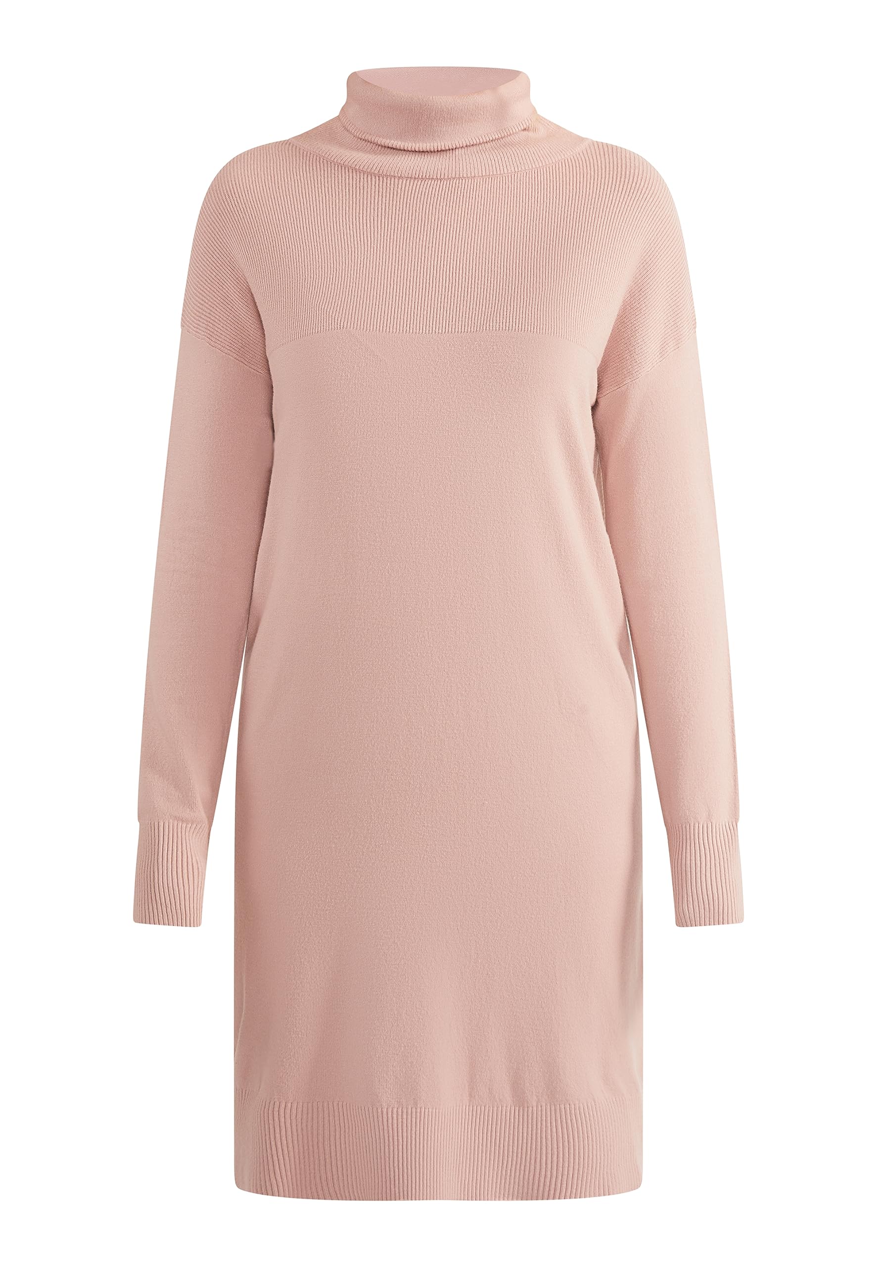 Robe midi en tricot à manches longues en maille fine premium pour femme - 6