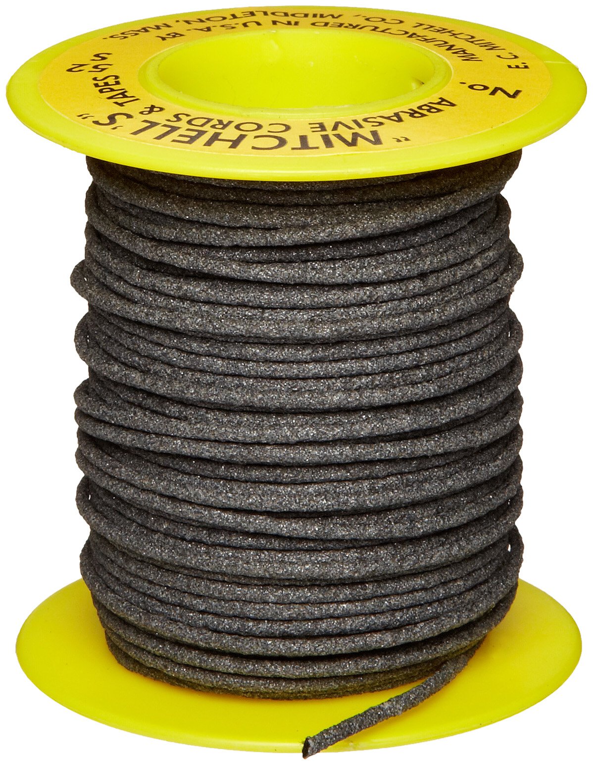 Mitchell Abrasives52-S Round Abrasive Cord, Silicon Carbide 150 Grit .055" Diameter x 50 Feet