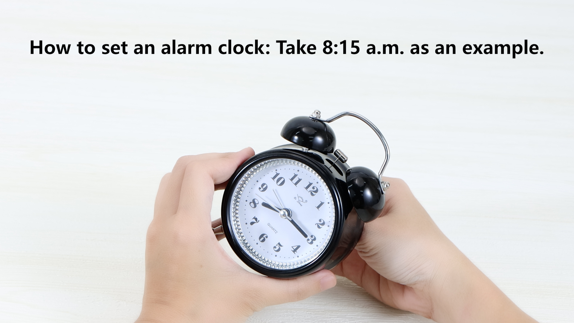 Amazon.com: OWill Twin Bell Alarm Clock with 3D Dial Simple, Super