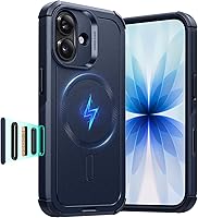 Vista 22 de ESR Funda para iPhone 12/iPhone 12 Pro, protección de grado militar, esquinas de protección de aire a prueba de golpes, parte trasera resistente al