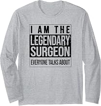 Surgeon-Doctor Birthday Born Surgeon Long Sleeve T-Shirt