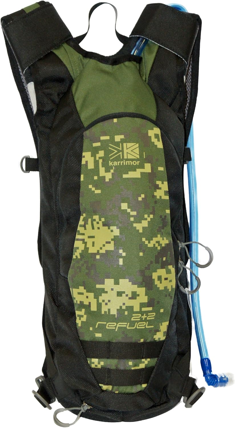 Karrimor ReFuel 2+2 Hydration Day Pack Camo/Black Amazon.co.uk