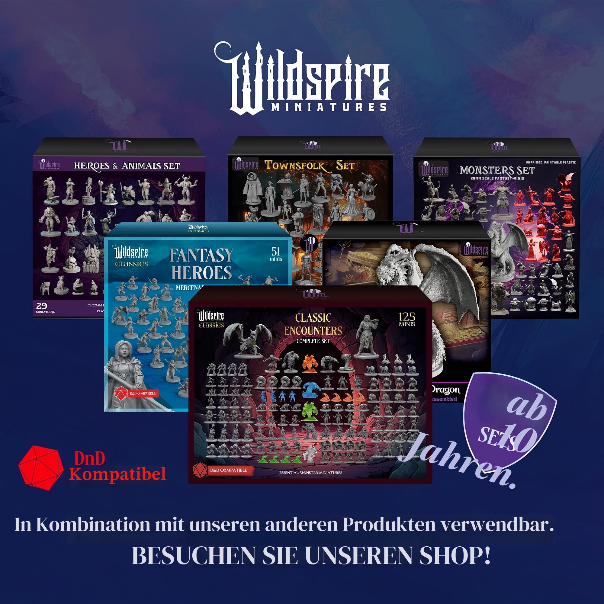 Wildspire Spellblades & Animated Objects Miniaturen für DND, D&D Miniaturen, Dungeons and Dragons Minis Figuren