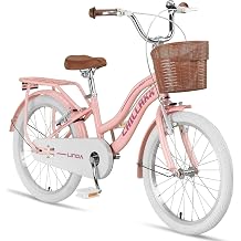 Chillaxx Bike Linda Premium Children's City Bike in 20 Inch - Bicycle for Girls Boys Dutch Bicycle City Bike Children's Bike Suitable for 6.7 8 9 10 11 Years