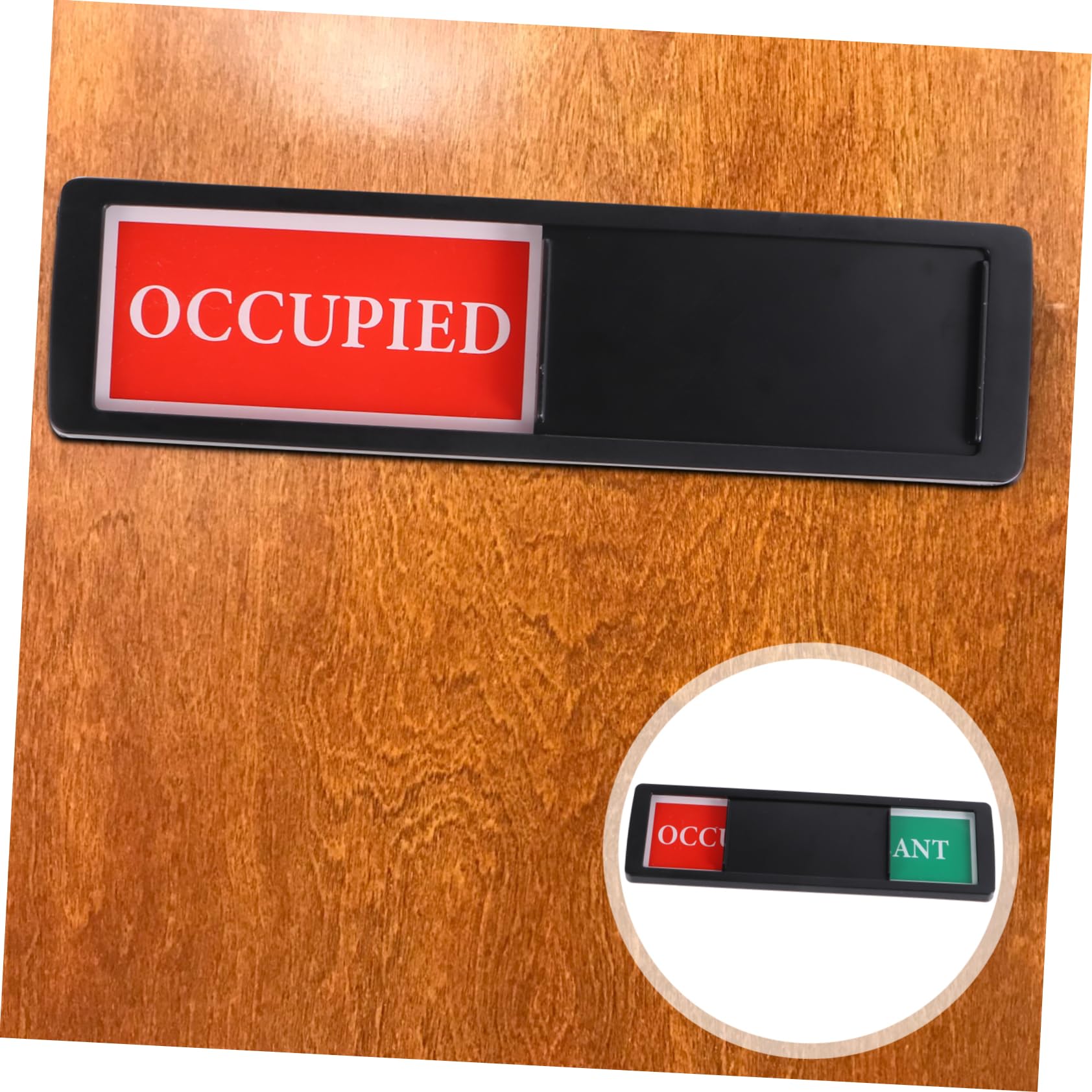 NUOBESTY 13piezas Letrero Magnético De Privacidad Indicador Deslizante Vacante Ocupado Para Sala De Conferencias y Baños Señal Antirrayones y De Usar Superficies Diversas